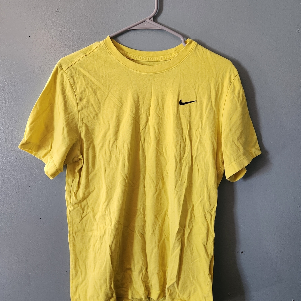 Nike Yellow Logo T-Shirt